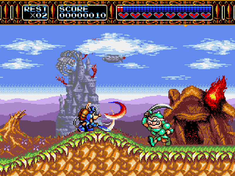 sega rocket knight adventures