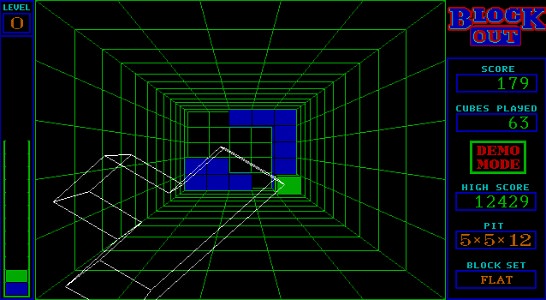 Block Out (3D Tetris) Revisão de vídeo