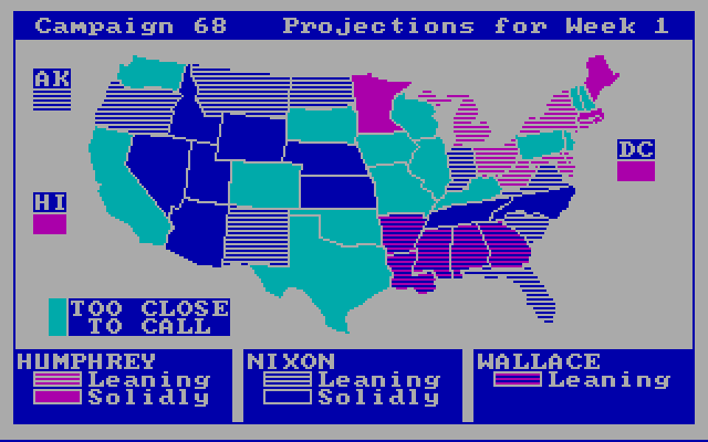 President Elect - 1988 Edition