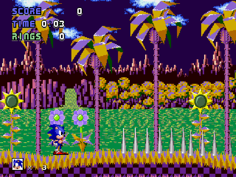 Sonic the Hedgehog: Painful World Spikes Kazio