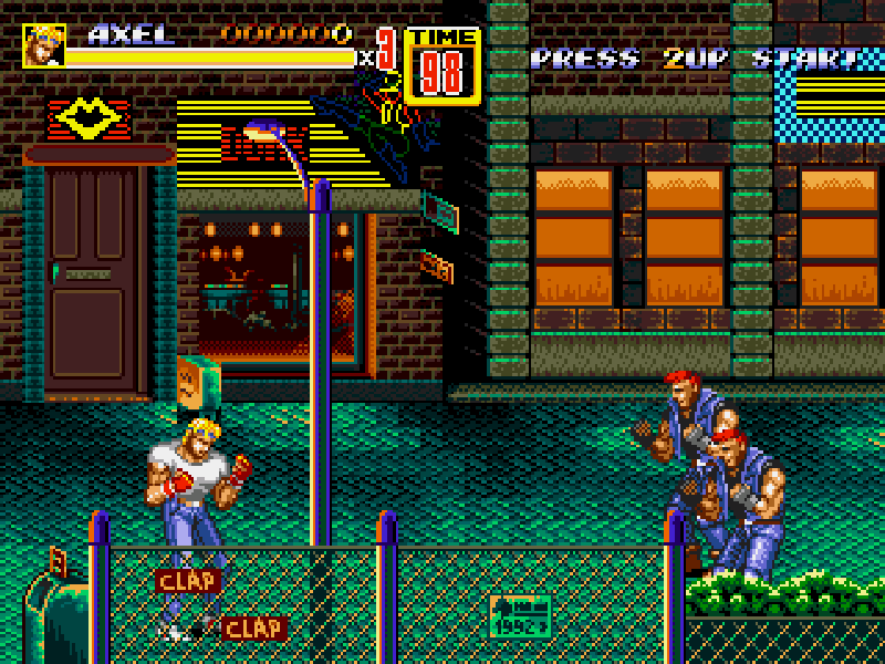 Streets Of Rage 2 (Bare knuckle 2)