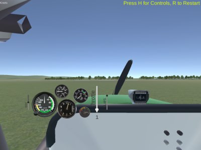 3D Flight Simulator / Simulateur de vol 3D