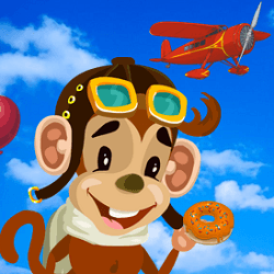 Tommy the Monkey Pilot / Tommy le pilote de singe