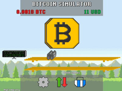 Bitcoin Simulator / Simulateur Bitcoin