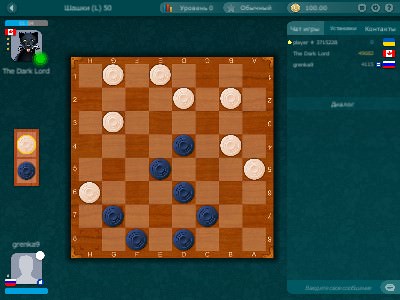 Checkers by LiveGames