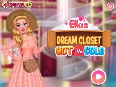 Ella's Dream Closet Hot vs Cold / Шкаф мечты Эллы: горячее и холодное