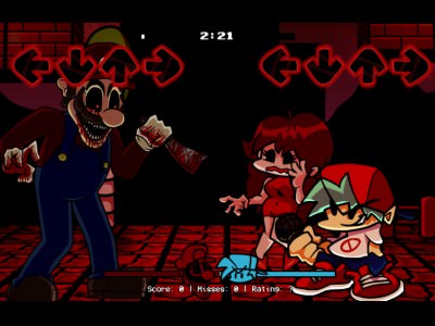 FNF vs Mario's Madness (MARIO 85′ / MX / Mario.EXE)