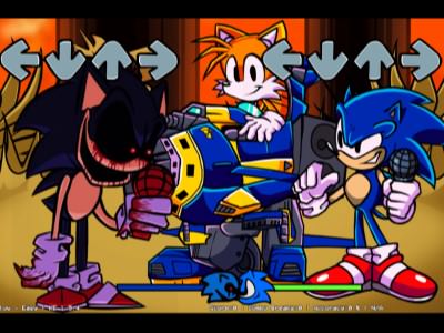 FNF: Classic Sonic and Sonic.EXE Sings Too-Slow Revue vidéo