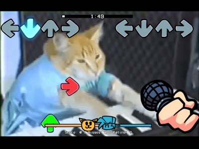 FNF vs Keyboard Cat Видеообзор
