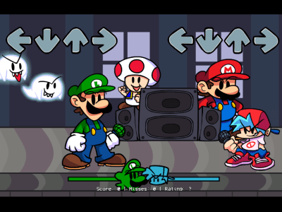 FNF vs Mario and Luigi Rebooted Revisão de vídeo