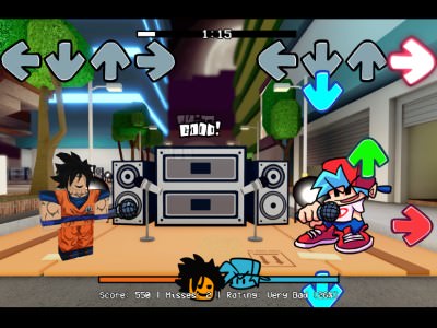 FNF vs Roblox Goku - Play online