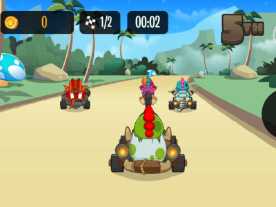 Kizi Kart Racing 🕹️ Jogue Kizi Kart Racing no Jogos123
