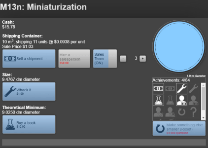 M13n: Miniaturization