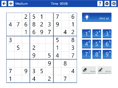 microsoft sudoku play irregular