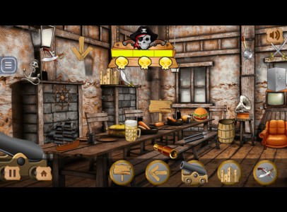 Hidden Objects: Pirate Treasure / Versteckte Objekte: Piratenschatz