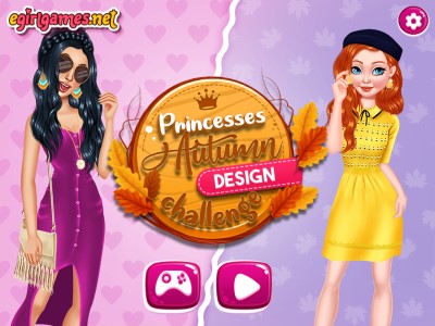 Princesses Autumn Design Challenge Video review