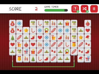 Winter Mahjong / Зимний маджонг