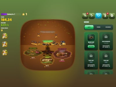 Ant Colony Idle jogue online gratuitamente