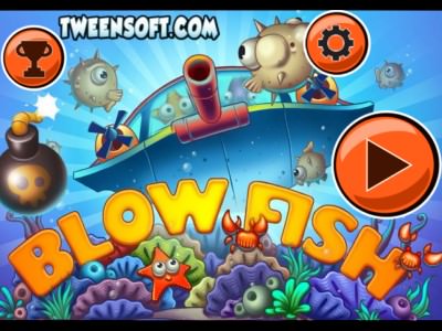 Blow Fish / Fisch stanzen - kostenlos online spielen