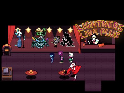 Deltarune: Lightners Live Plus - play free online