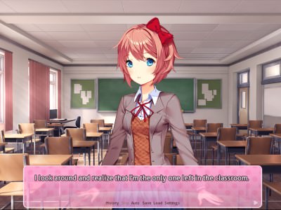 Doki Doki Literature Club! मुफ़्त में ऑनलाइन खेलें