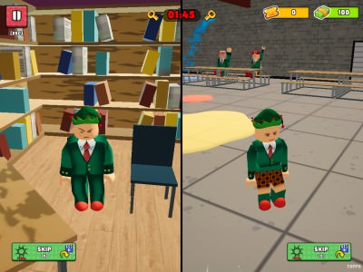 Escape School Duel - मुफ़्त में ऑनलाइन खेलें