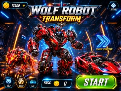 Flying Robot Transform Car Games - Juega online gratis