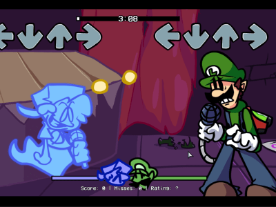 FNF vs Luigi's Poltergeist Panic