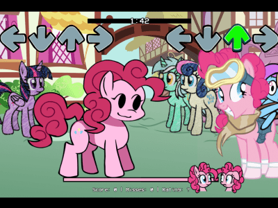 FNF vs Pinkie Pies Can Can Видеообзор