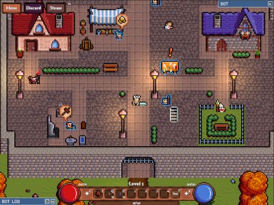 Game About Botting in an MMORPG Speel gratis online