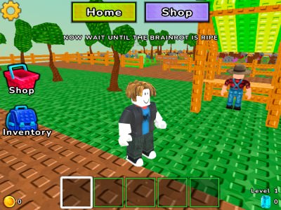 Grow a Garden for Brainrots - play free online