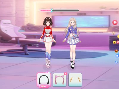 Idol Livestream: Doll Dress Up - play free online