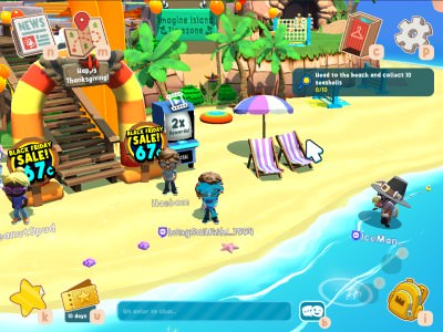 Imagine Island - मुफ़्त में ऑनलाइन खेलें