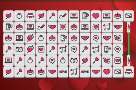 Valentines Mahjong / वेलेंटाइन के लिए माहजोंग