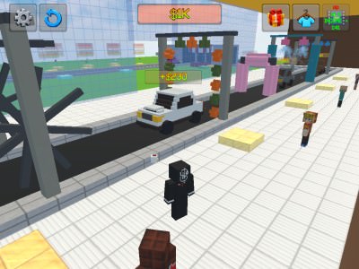 Mine Obby 3D: Car Wash Tycoon - play free online