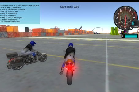 Motorbike Stunts / Cascades de moto