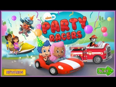 Nick Jr Party Racers Видеообзор