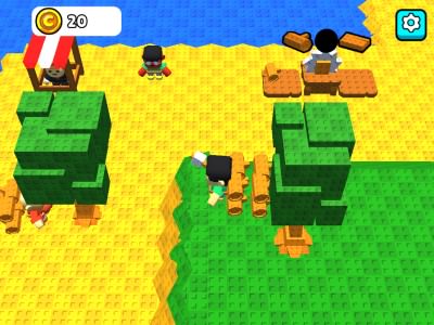 Obby Stranded Survivor - मुफ़्त में ऑनलाइन खेलें