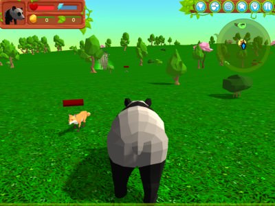 Panda Simulator 3D / Simulador de panda 3D Revisão de vídeo