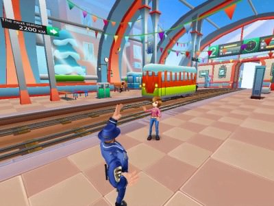 Prinzessin läuft in der U-Bahn kostenlos online spielen