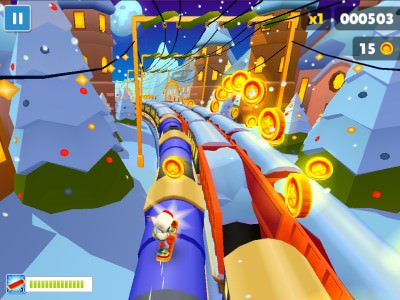 Subway Surfers: Winter Holiday kostenlos online spielen
