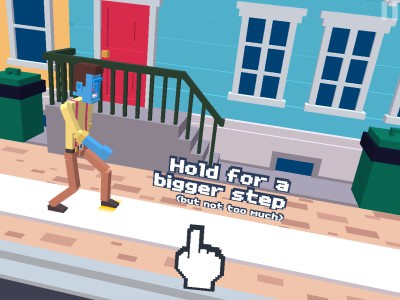 Wacky steps मुफ़्त में ऑनलाइन खेलें