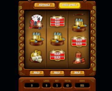 Wild West Slot Machine / Caça-níqueis oeste selvagem
