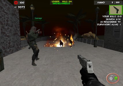 Realistic Zombie Survival Warfare / Реалистичная война выживания зомби