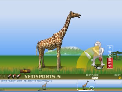 Yeti Sports 5: Flamingo Drive Juega online gratis
