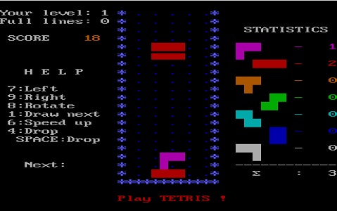 Тетрис 1986 / Tetris 1986